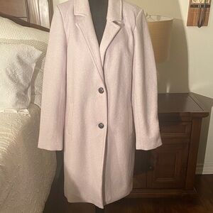 Sebby Women's Soft Pink Trench Coat
